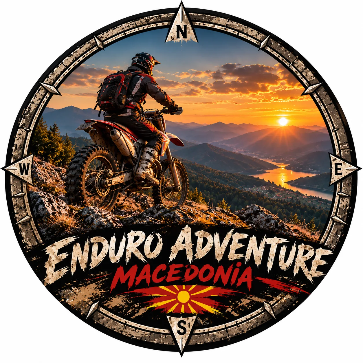 Enduro Adventure Macedonia emblem